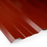 Chapa trapezoidal t101 prepintada rojo Teja calibre 25 Ternium